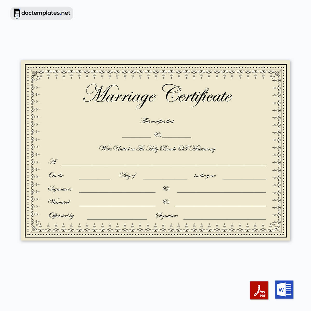  marriage certificate online fake 02