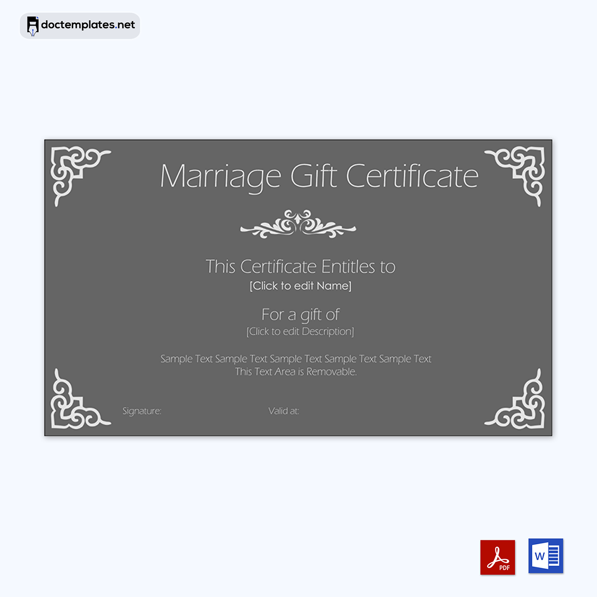  free printable marriage certificate download