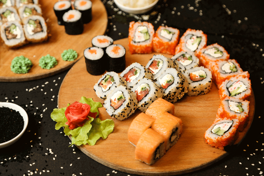 Japanese cuisine sushi