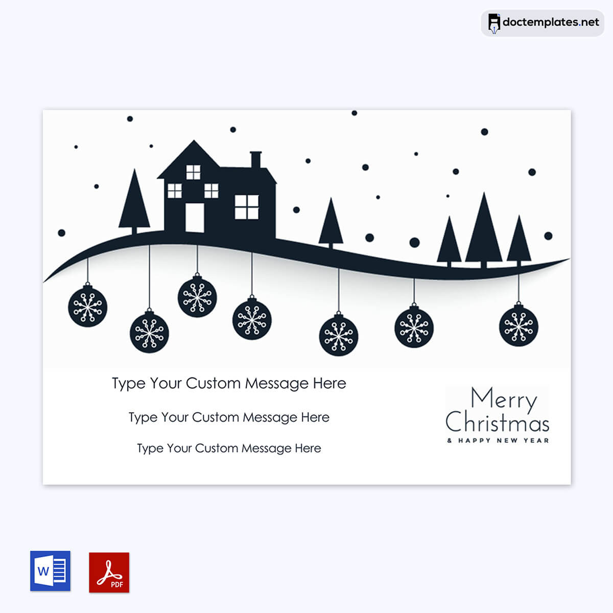 Image of Christmas certificate template free download Christmas certificate template free download 04