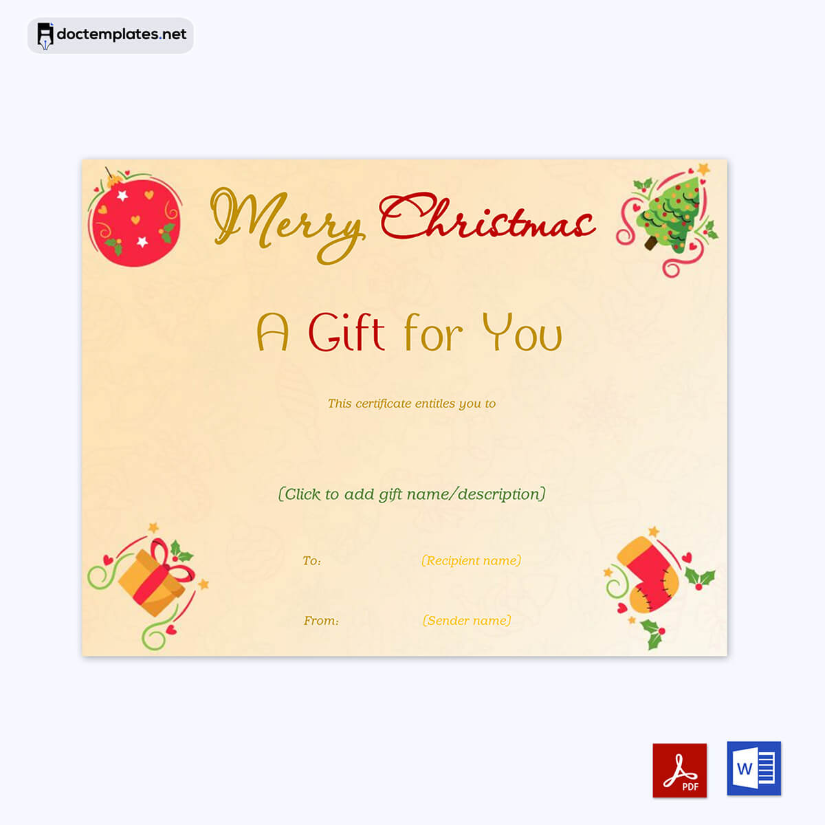Image of Holiday Voucher Template Word
Holiday Voucher Template Word
04