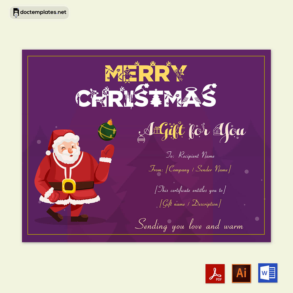 Image of Holiday Voucher Template Word
Holiday Voucher Template Word
01