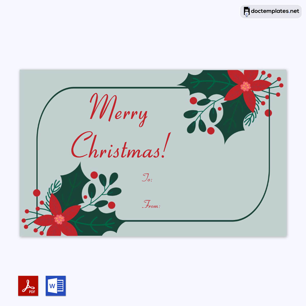 Image of Editable gift tag Template
Editable gift tag Template
 02