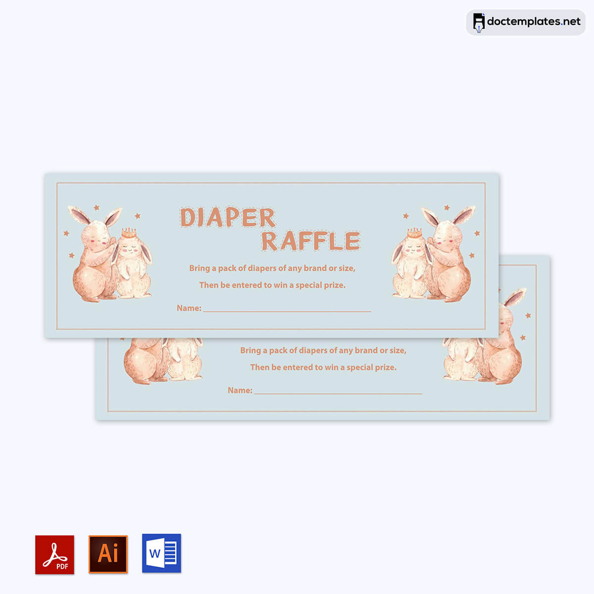 Image of Free raffle ticket template PDF
Free raffle ticket template PDF
01