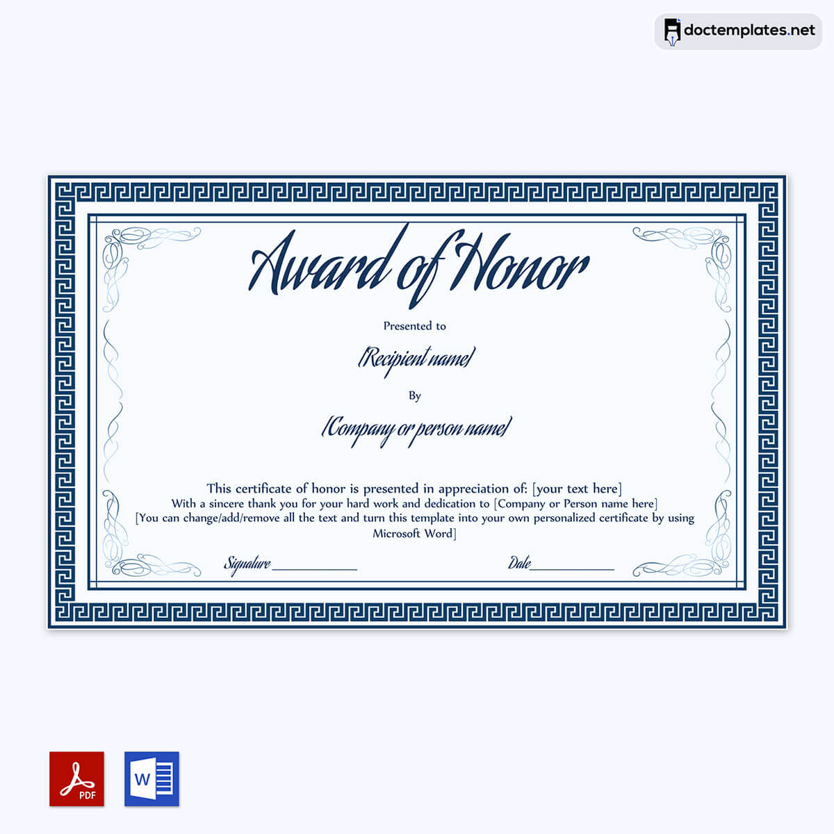 Image of Award Certificate PDF
Award Certificate PDF
