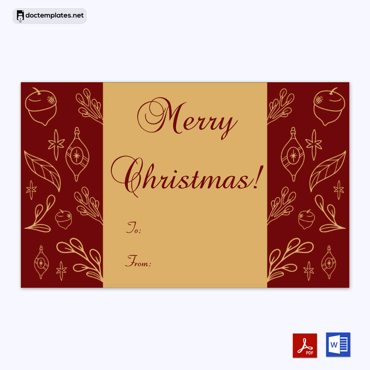 large gift tag template word 01