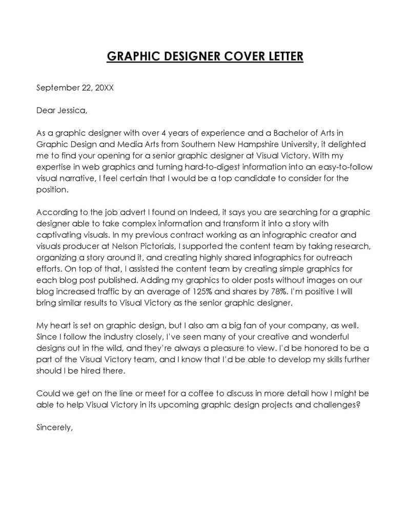 
cover letter for graphic design internship