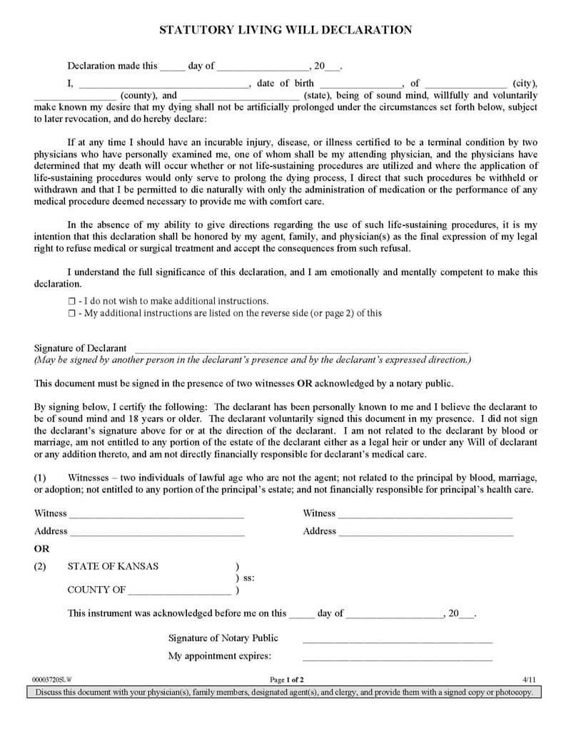 50+ Living Will Templates - Living Trust Vs. Will