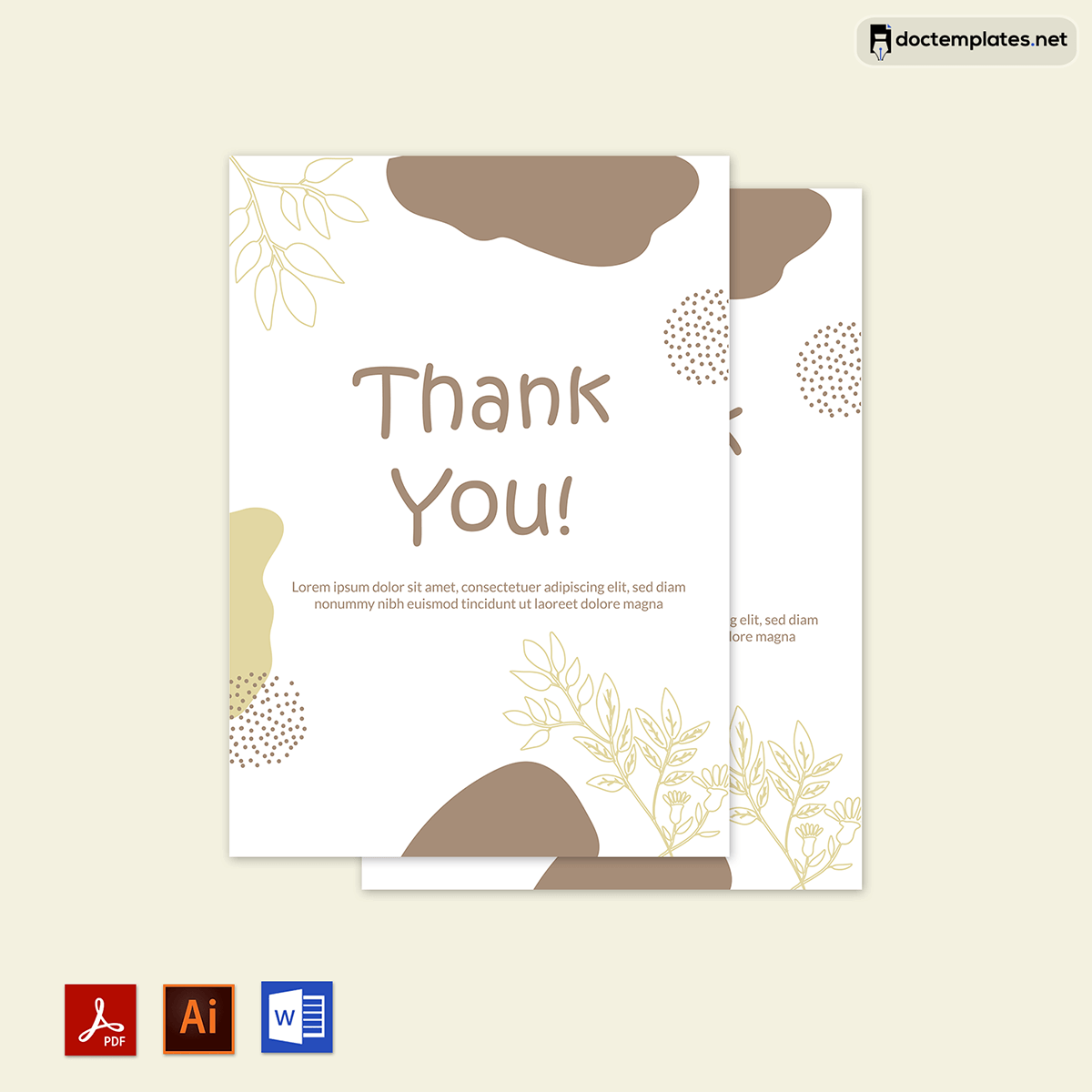 Image of Thank you card format
Thank you card format
01