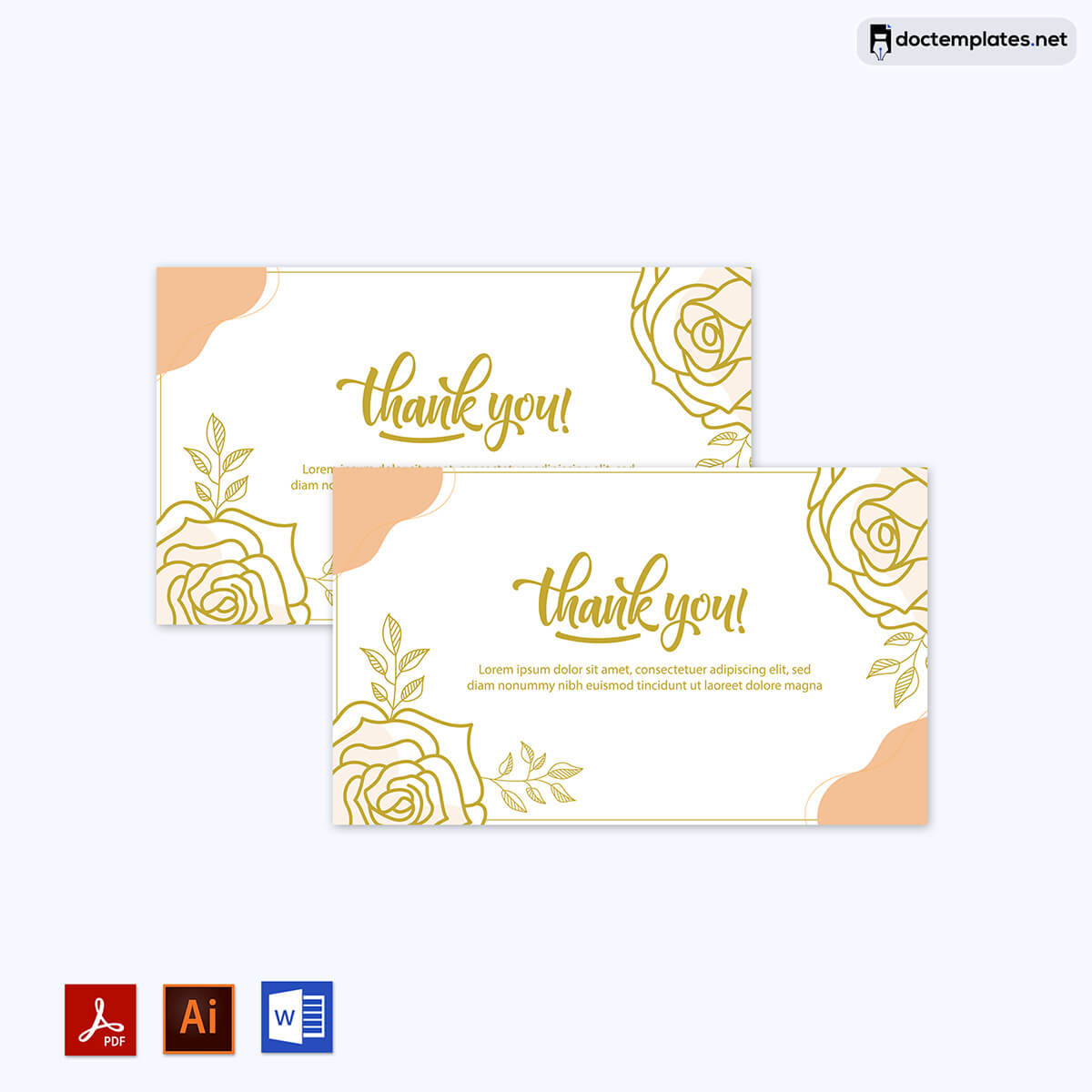 Image of Thank you cards (free)
Thank you cards (free)
