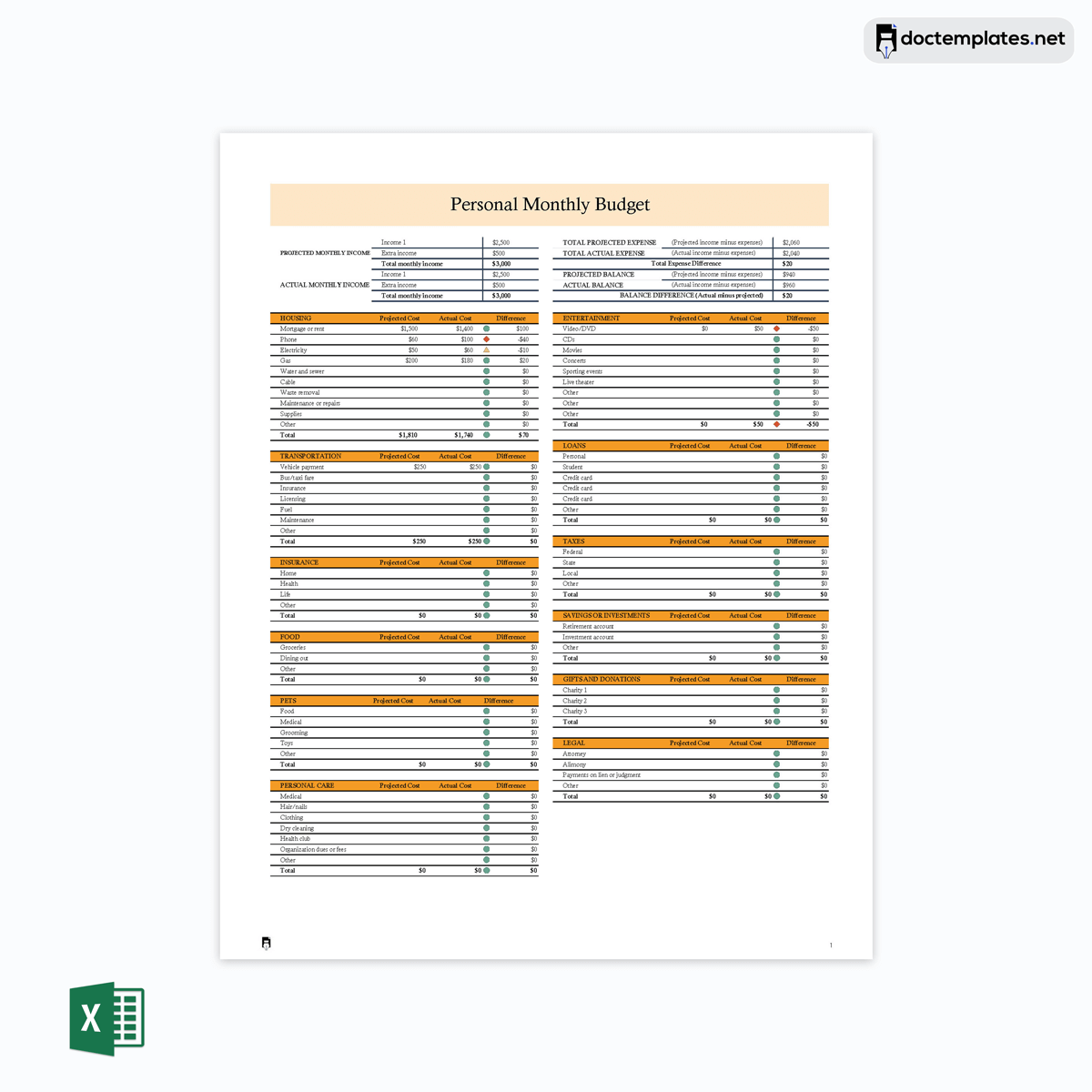 
personal budget template-01