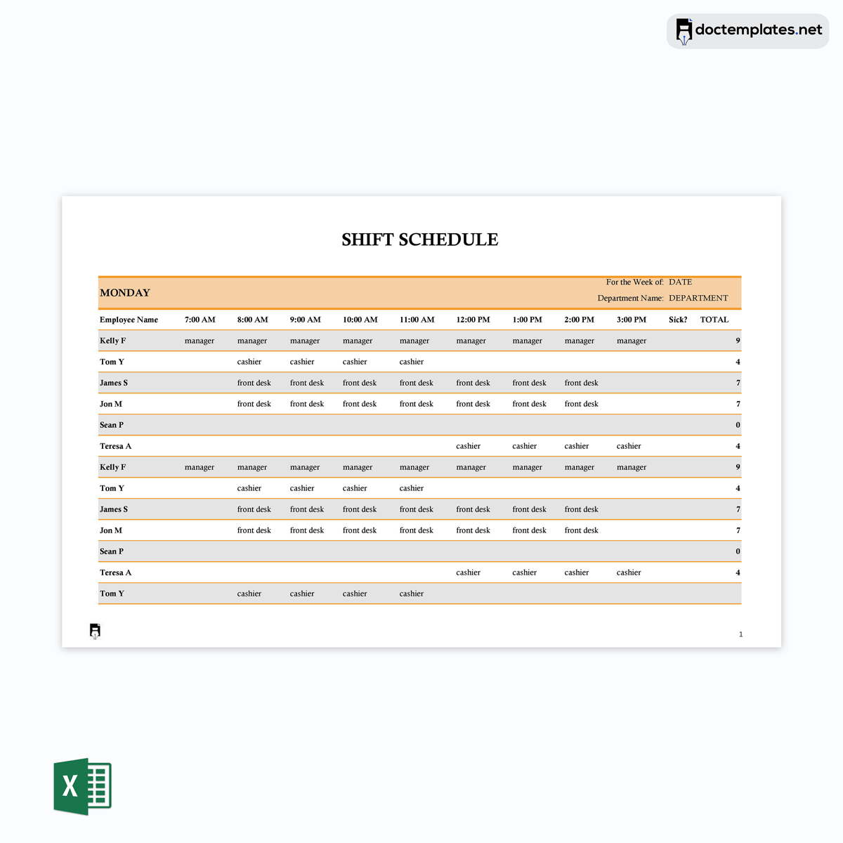 
daily schedule template excel-11