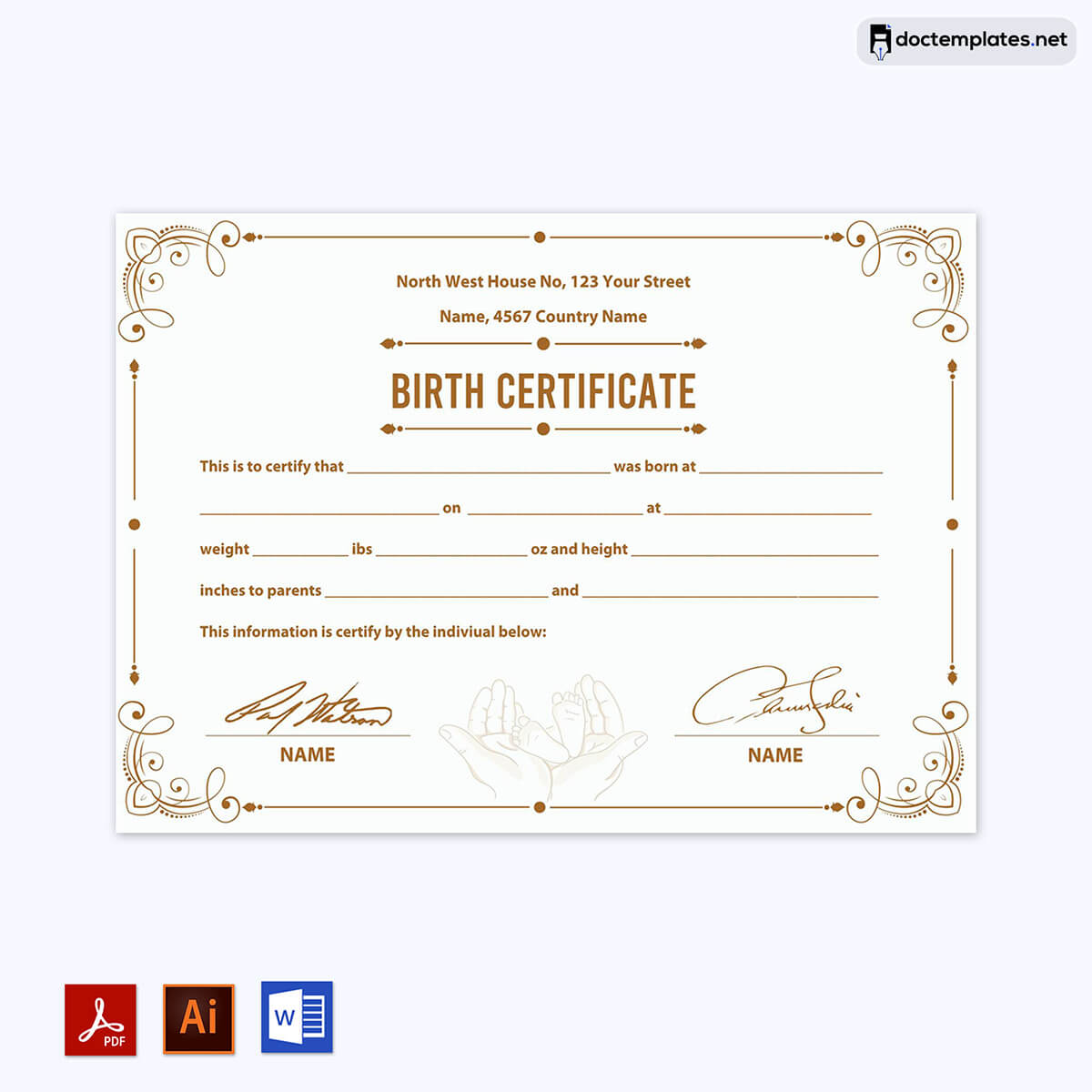 Image of Fillable birth certificate template
Fillable birth certificate template
