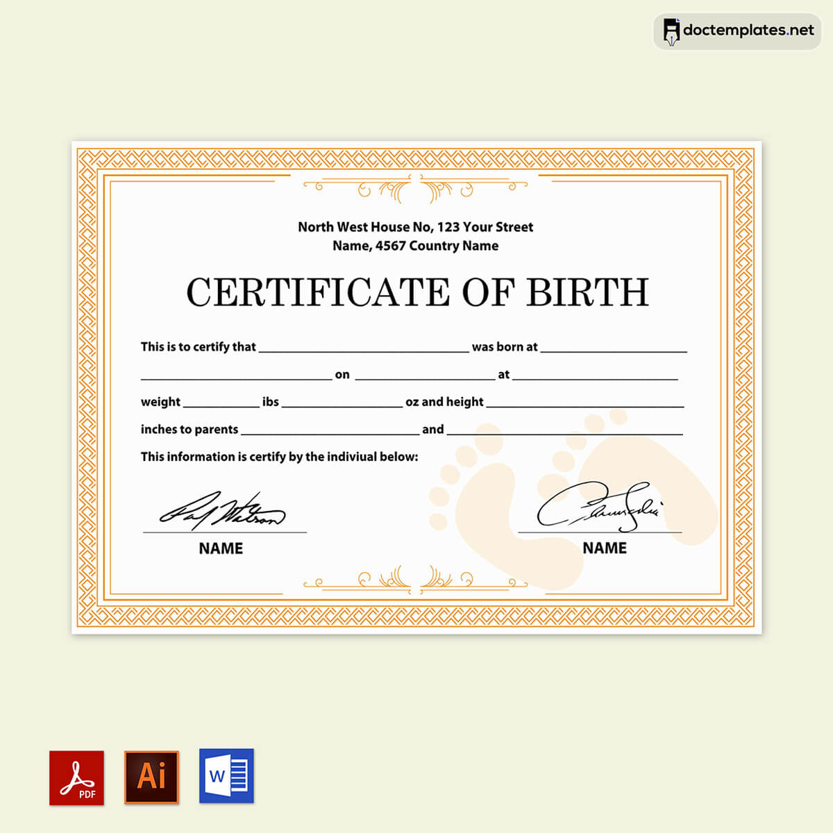 birth certificate maker