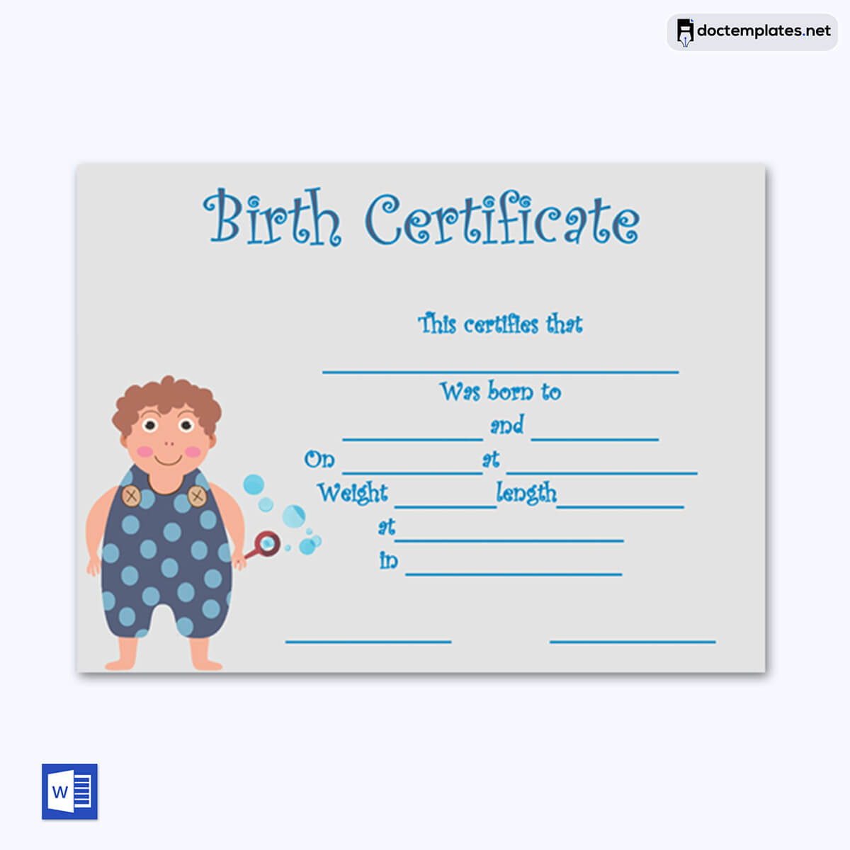  birth certificate template word 05