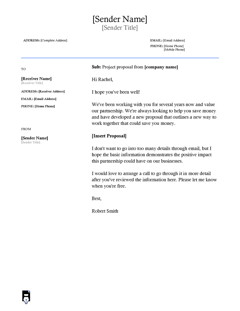 Business proposal letter Sample doc -10