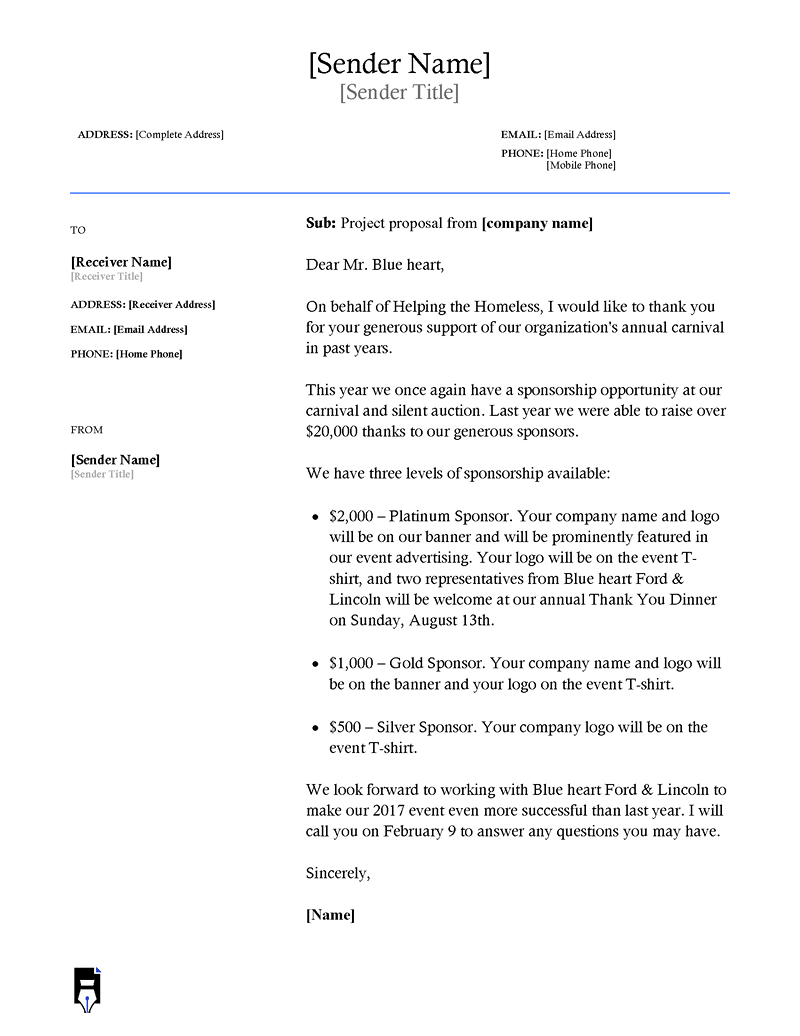 Business proposal letter Format in Word -11