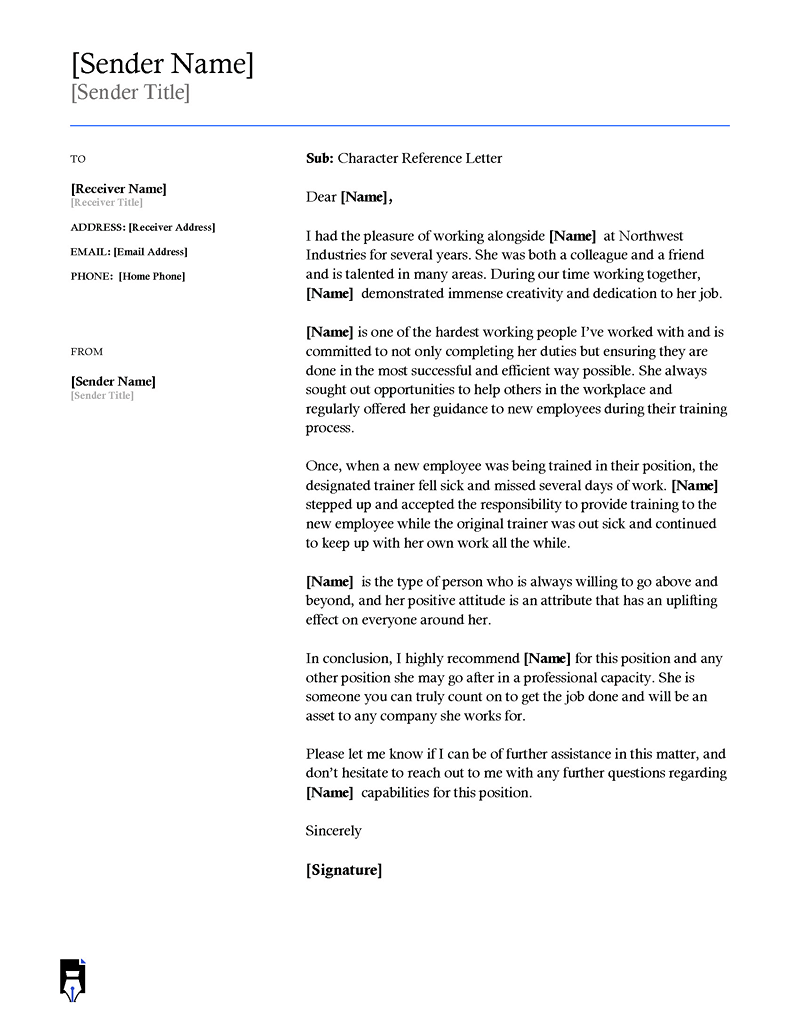 Character Reference Letter-06