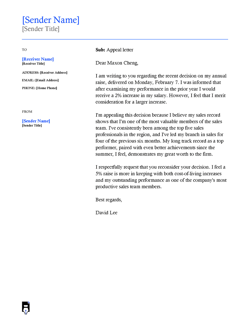 Sample appeal letter to government-05
