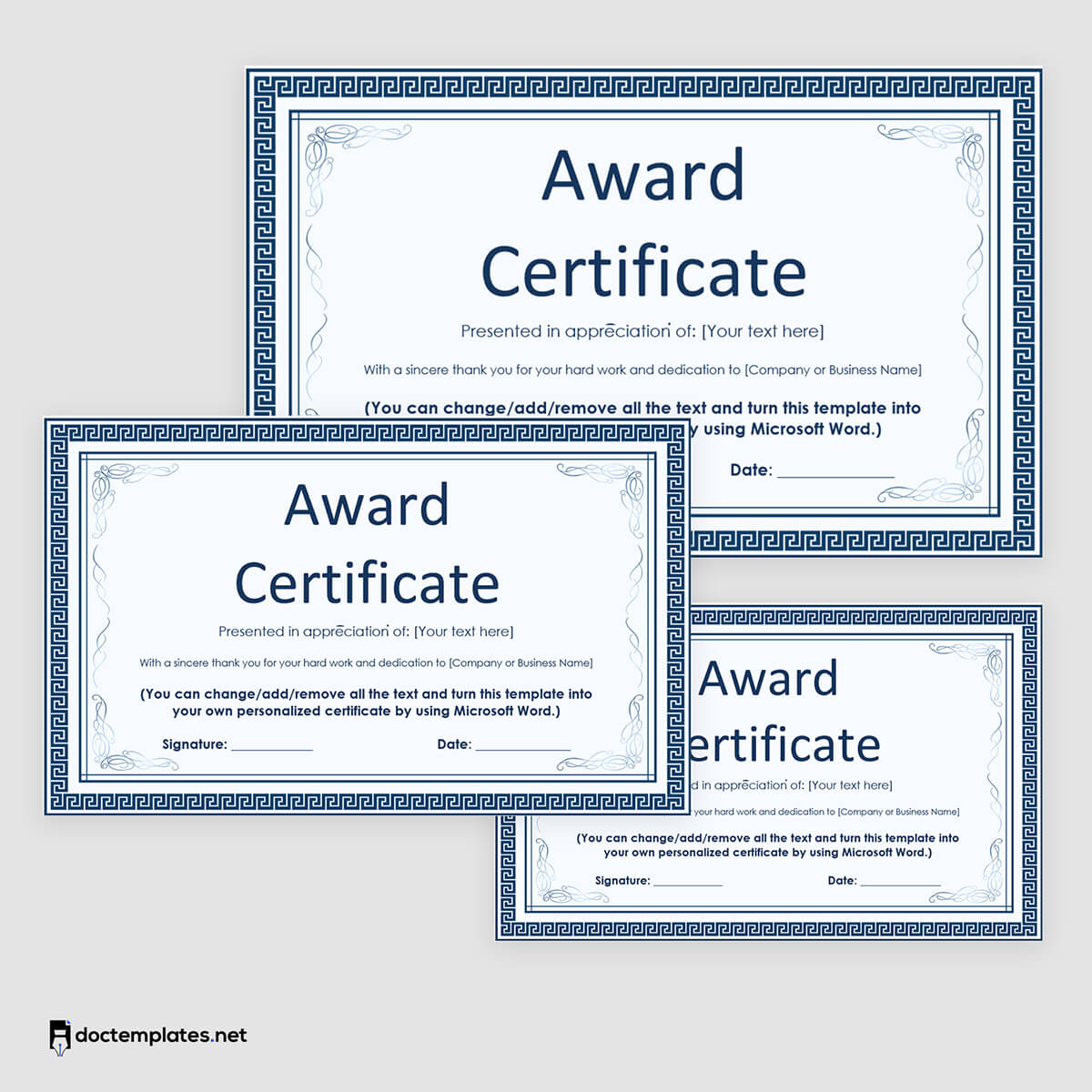 
professional certificate templates - free download 01