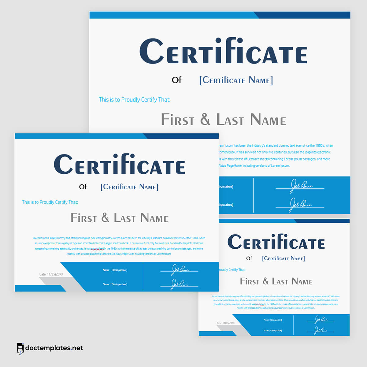  safety award certificate template free download 02