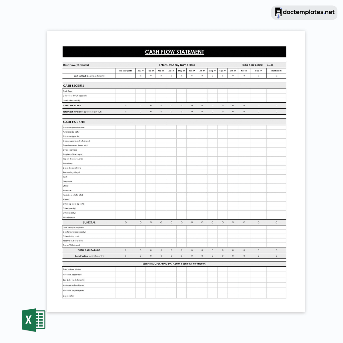 Cash Flow Statement