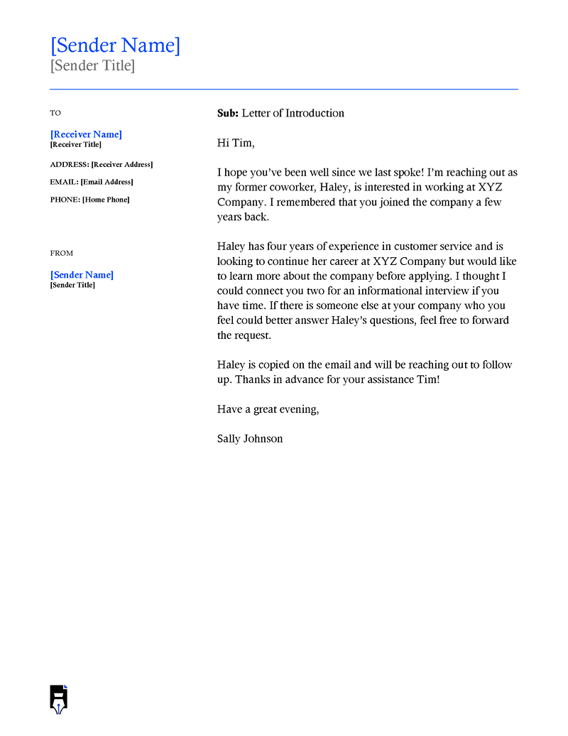 Letter of introduction of a company-04
