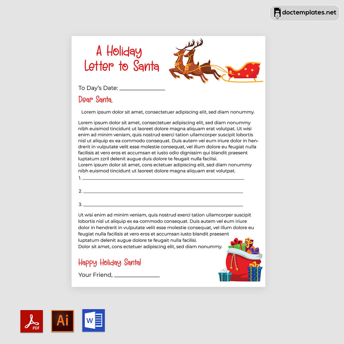 letter to santa game