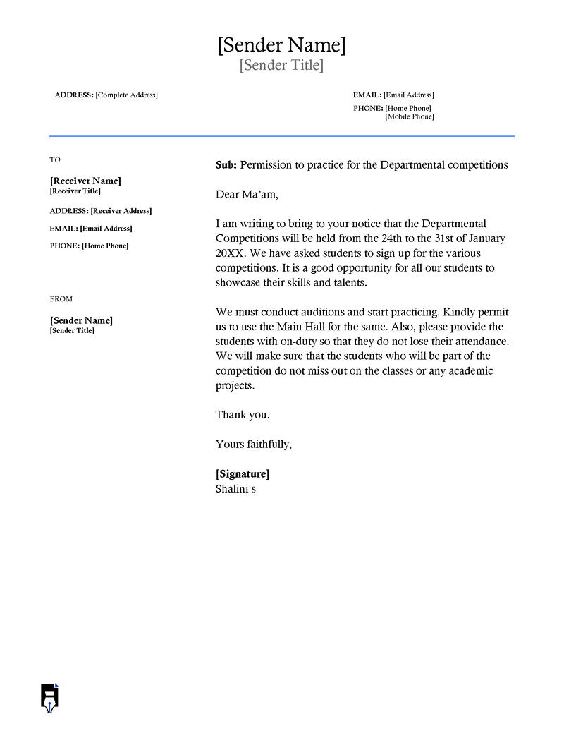 Permission letter for school-02
