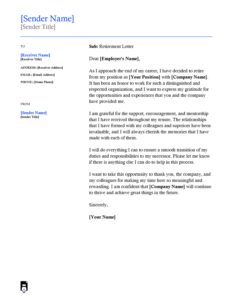 Retirement letter Examples
-05