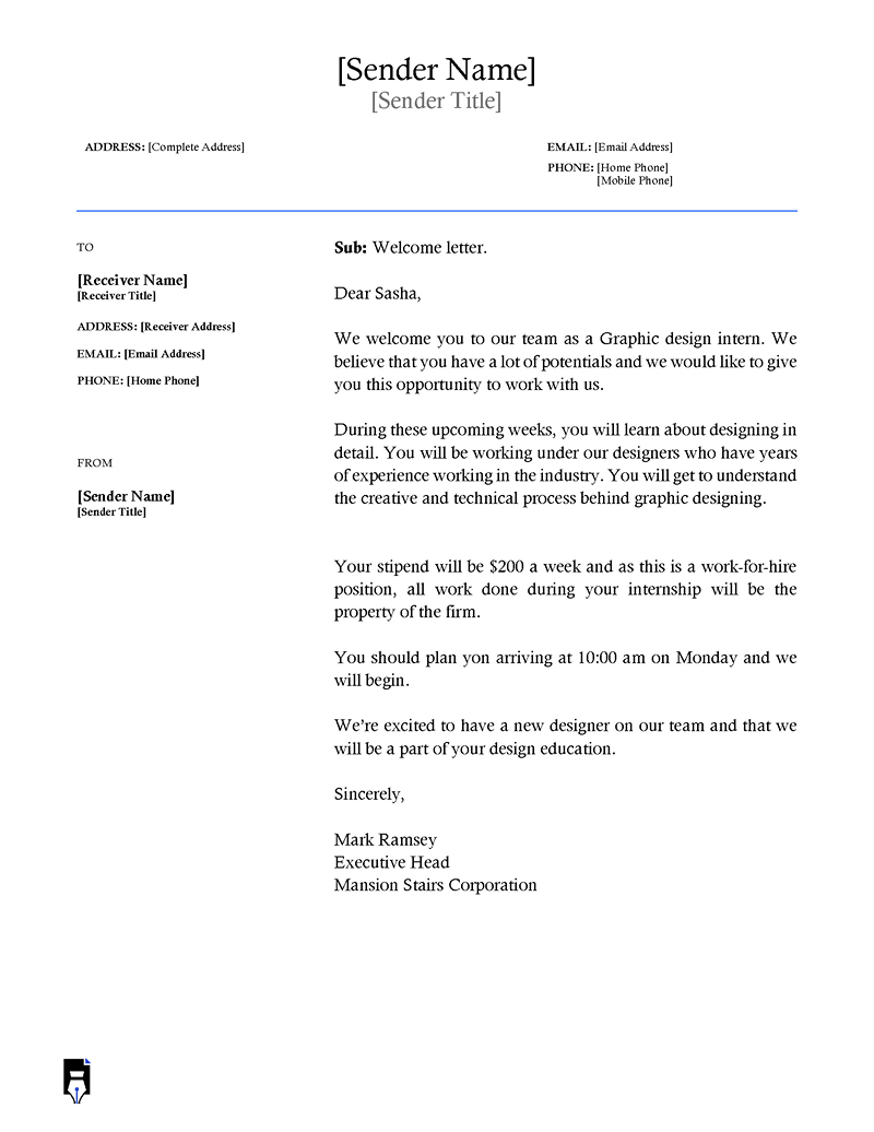 Welcome letter to new employee from manager-06