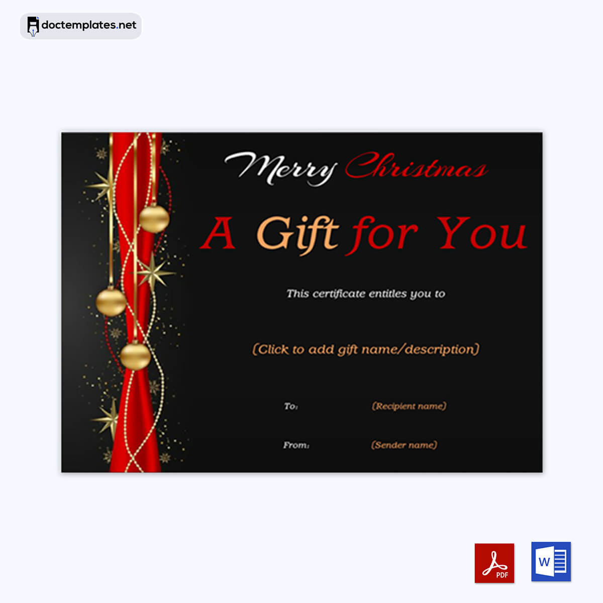 christmas certificate free 02