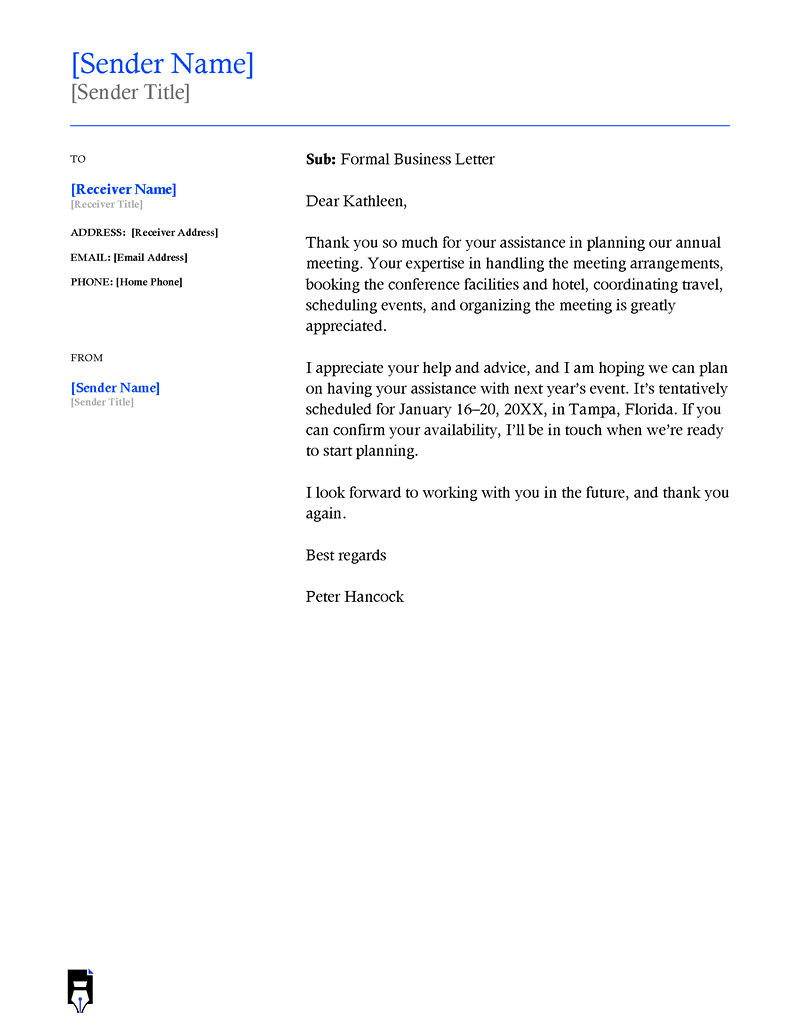 Formal letter example
-06