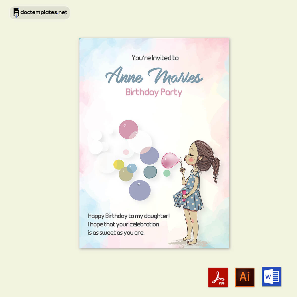 simple birthday wishes for daughter