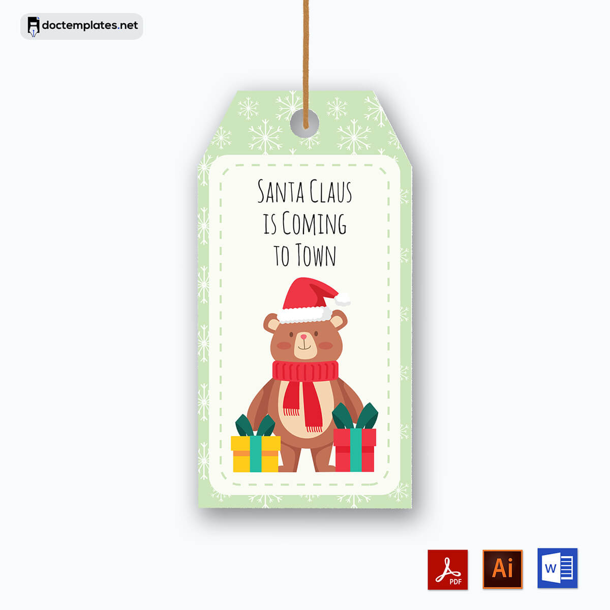 30 Gift Tag Templates - Customizable and Exclusive Designs