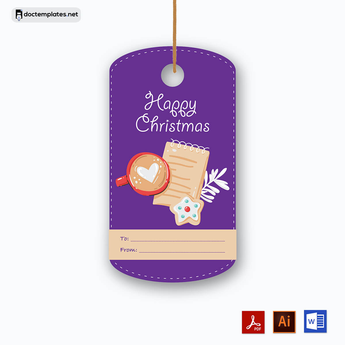 Create Personalized Gift Tags with Adobe Illustrator Templates