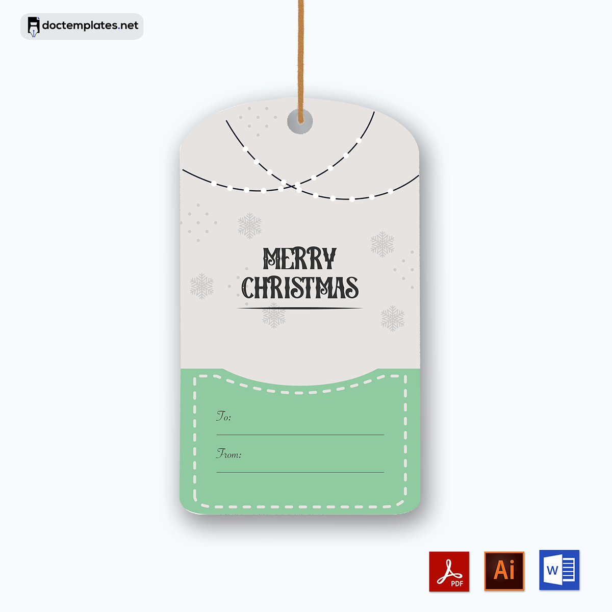 Premium Gift Tag Template Pack - Editable and Ready-to-Print