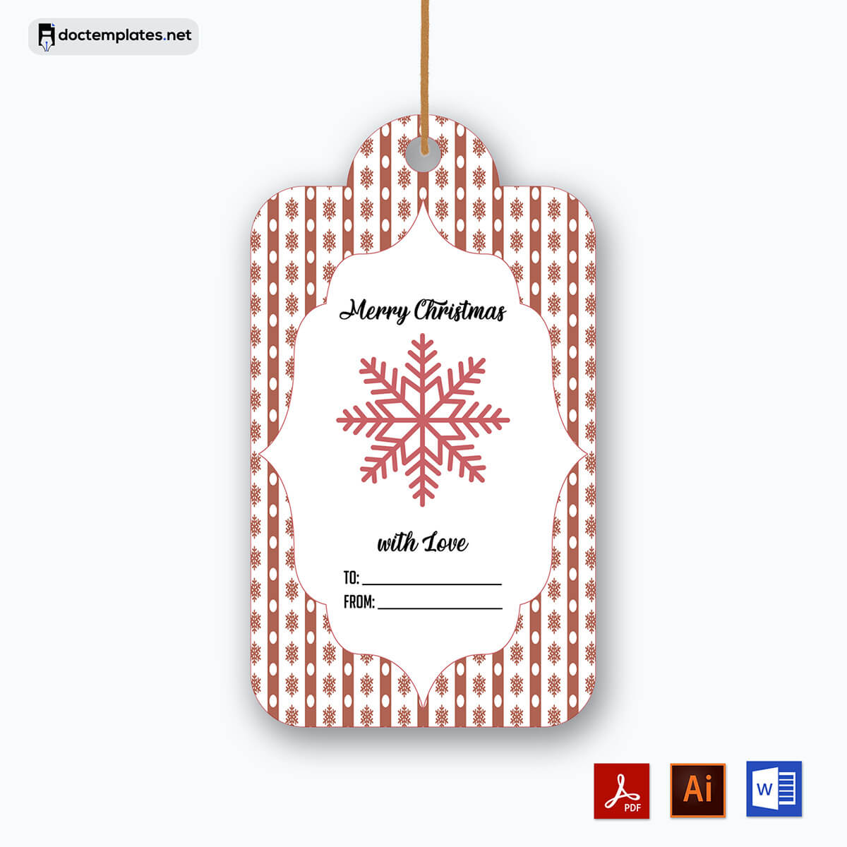 Create Stunning Gift Tags with Adobe Illustrator Templates