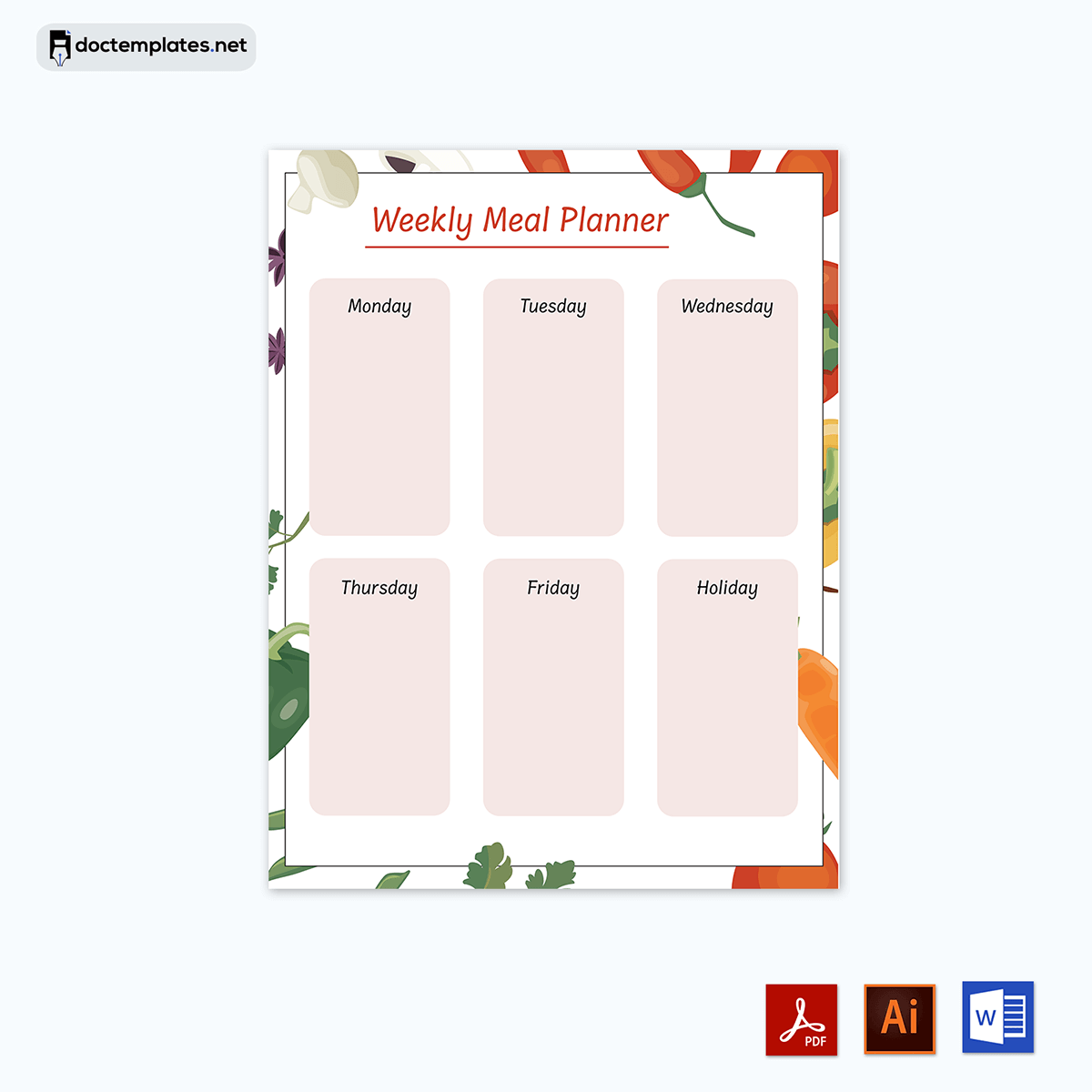 Stay on Track with an Exclusive Weekly Meal Planner