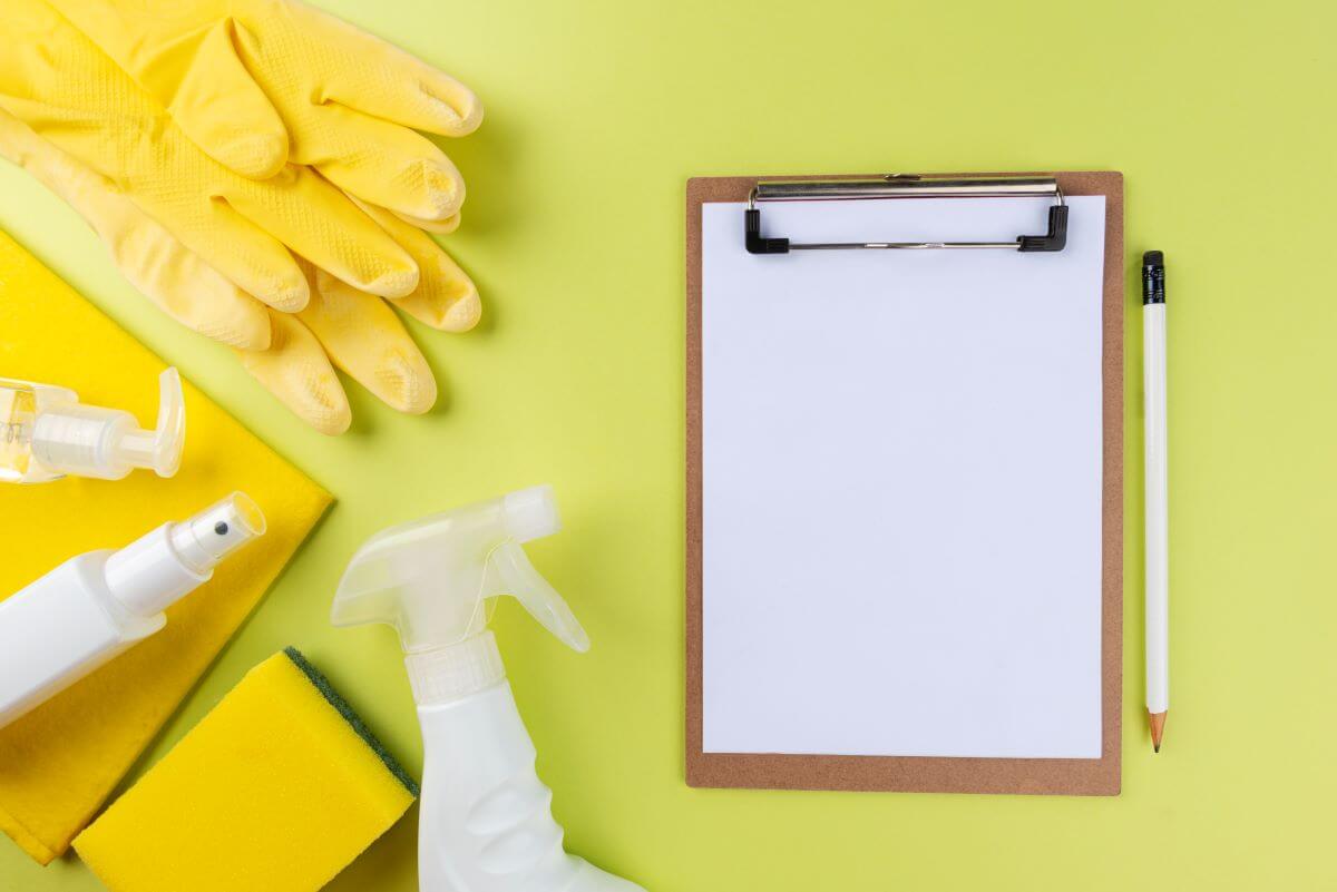 House Cleaning Checklist Template feature Image