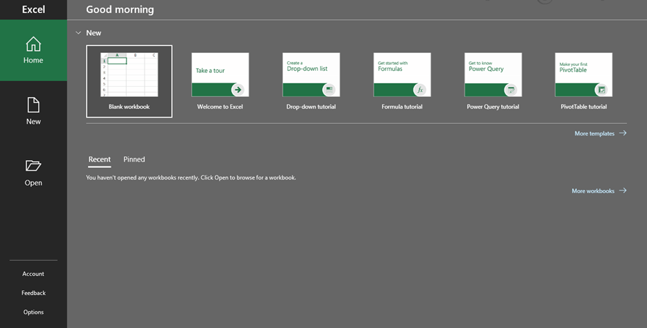 image 7 MS Excel Weekly Schedule Step 1
