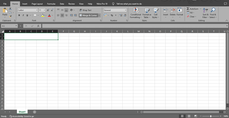 image 8 MS Excel Weekly Schedule Step 2