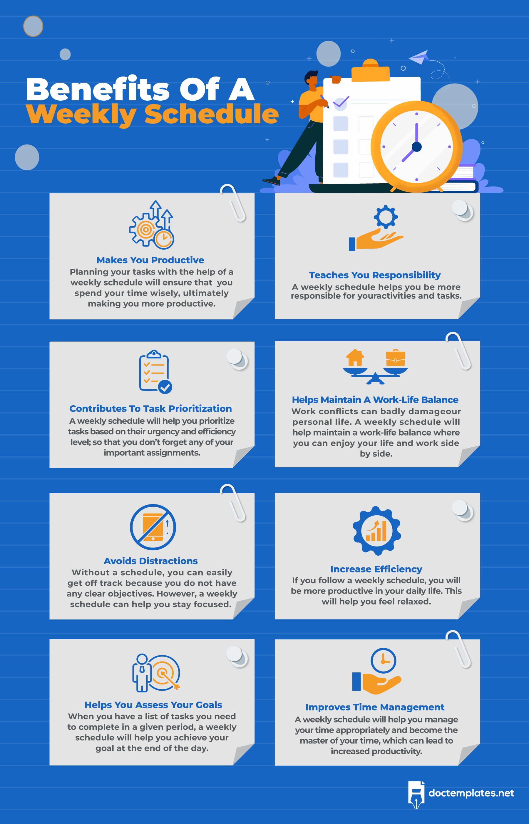 benefits of a weekly schedule 1800by2800 This infographic is about the benefits of weekly schedule.