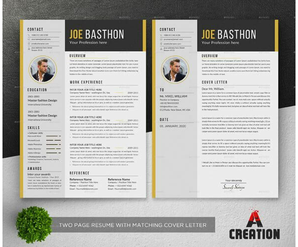 Financial Accountant Resume Template 09