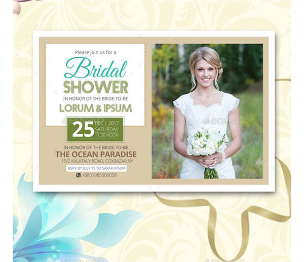 Bridal Shower Invitation Templates 05