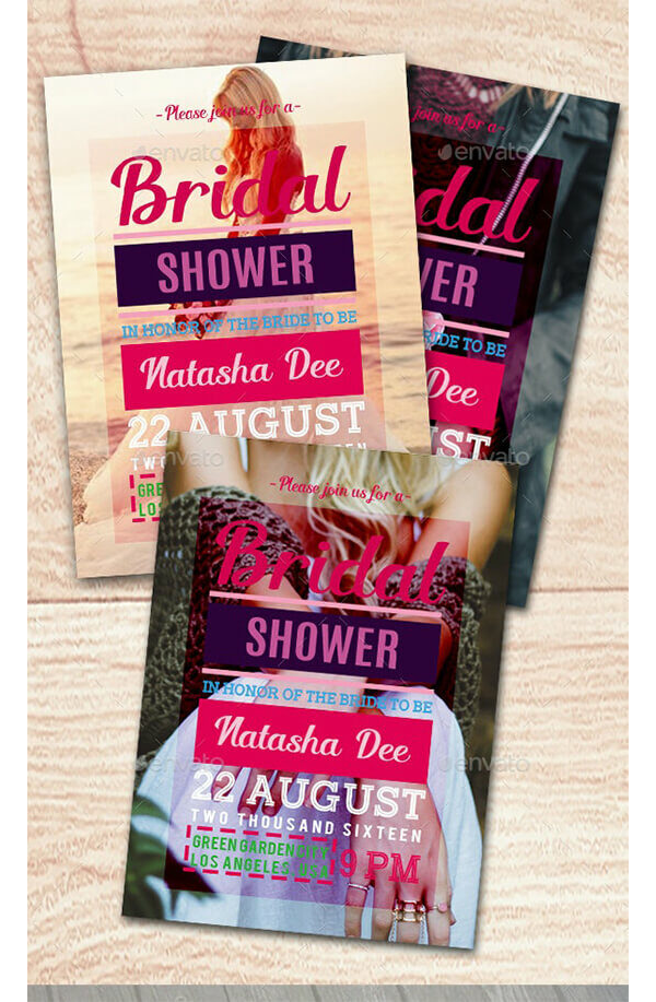 Bridal Shower Invitation Templates 06