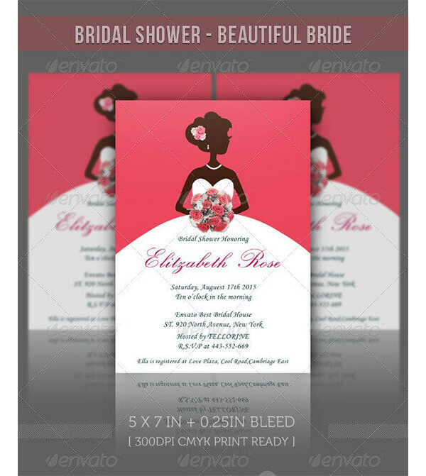 Bridal Shower Invitation Templates 13