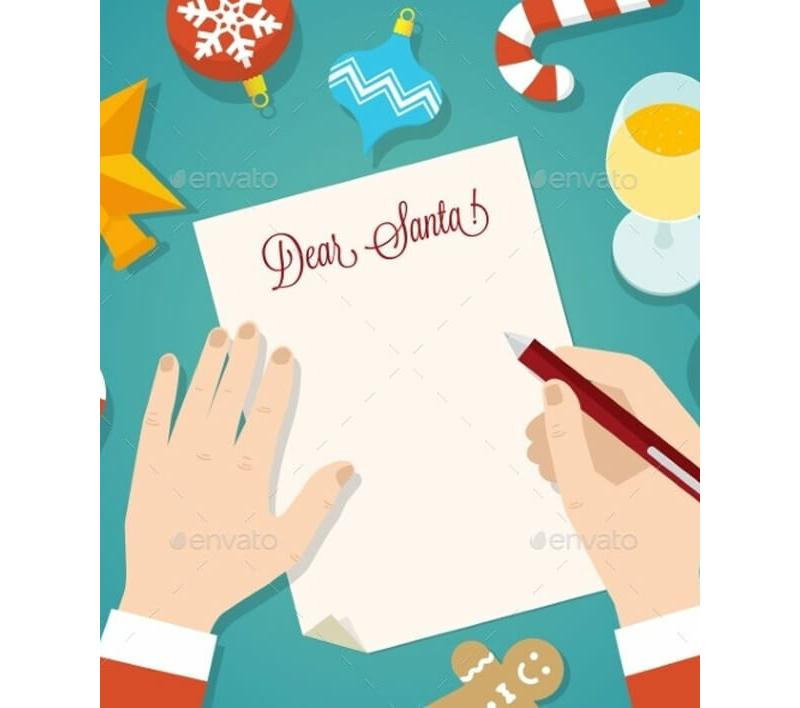 20+ Free Letter to Santa Templates for Kids (Word | PSD) Letter to Santa Template 21