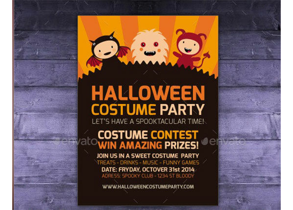 Halloween Party Invitation 01