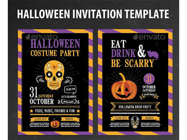 Halloween Party Invitation 02